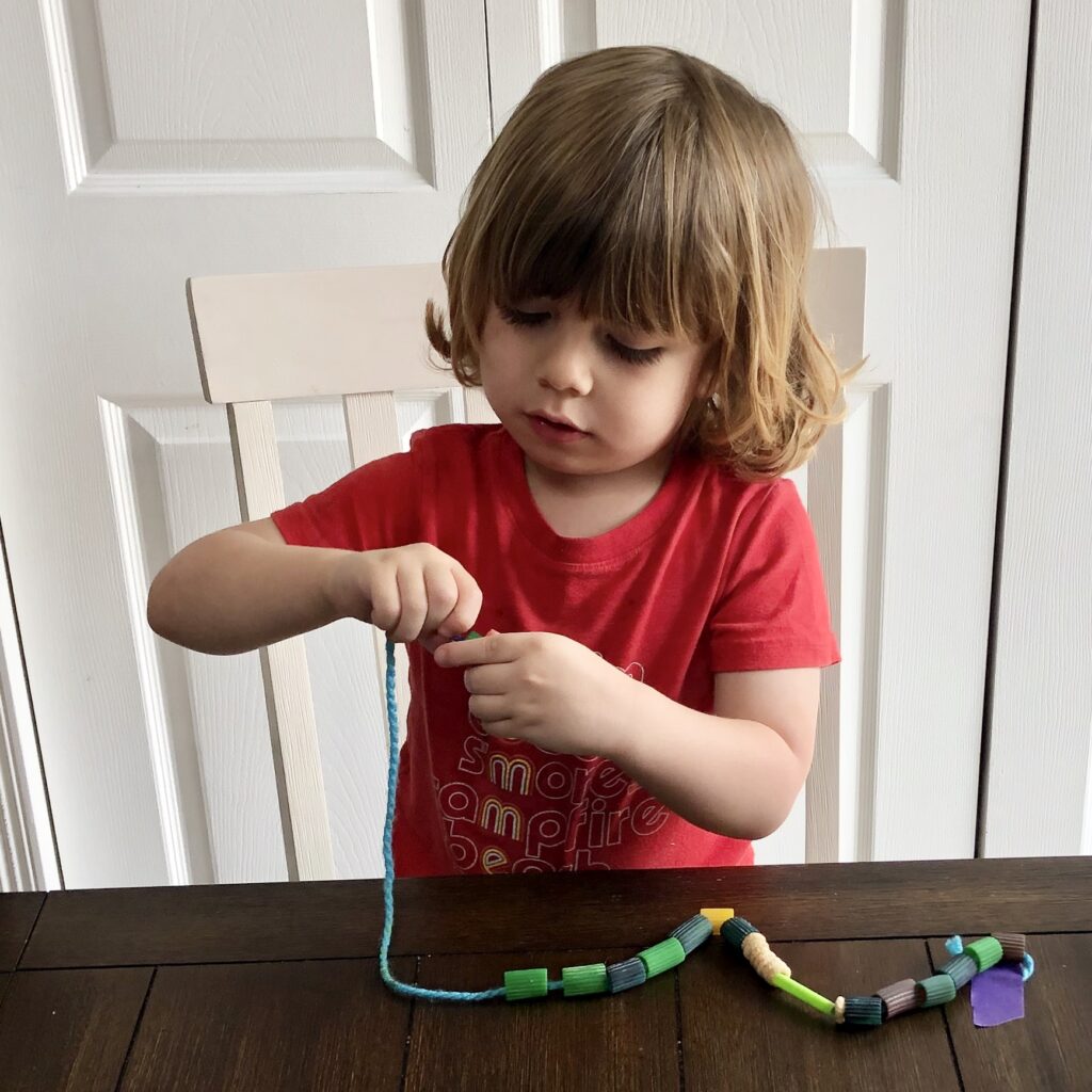 Making necklace