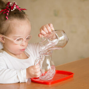 Unlock Your Child's Motor Skills with a Fun Montessori Activity: Pouring Equally to Many Containers