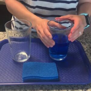 Unlock Your Child's Motor Skills with a Fun Montessori Activity: Wet Pouring (Liquids)