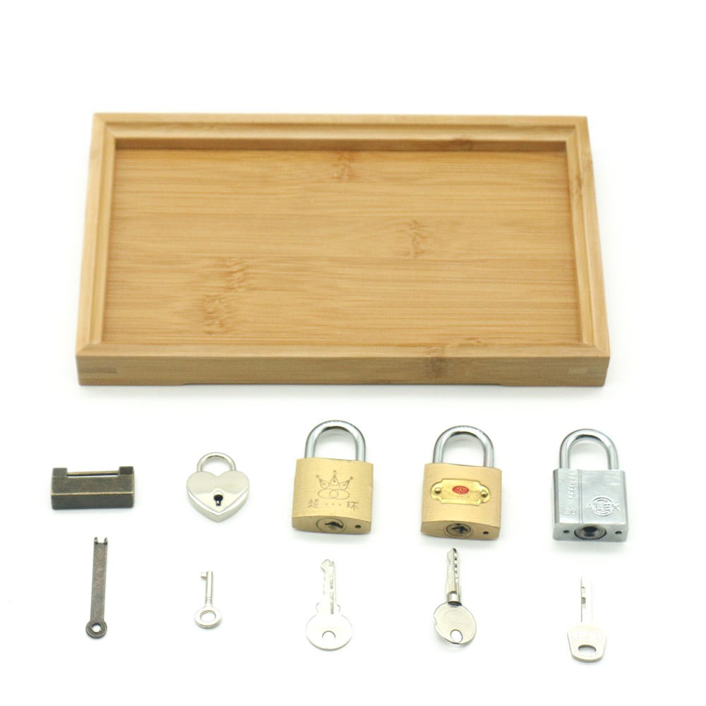 Montessori lock matching 