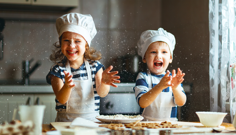 Bake with a toddler